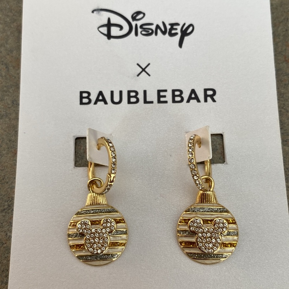 DisneyxBaublebar pair of drop earrings. NWOT